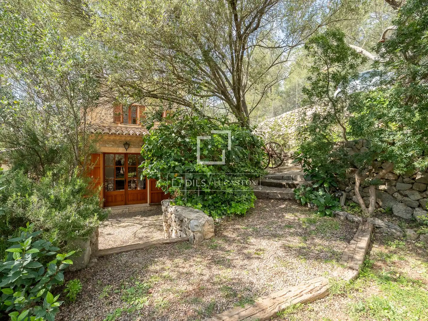 Jardín de Finca rústica de alquiler en Mancor de la Vall con Jardín privado, Terraza y Trastero