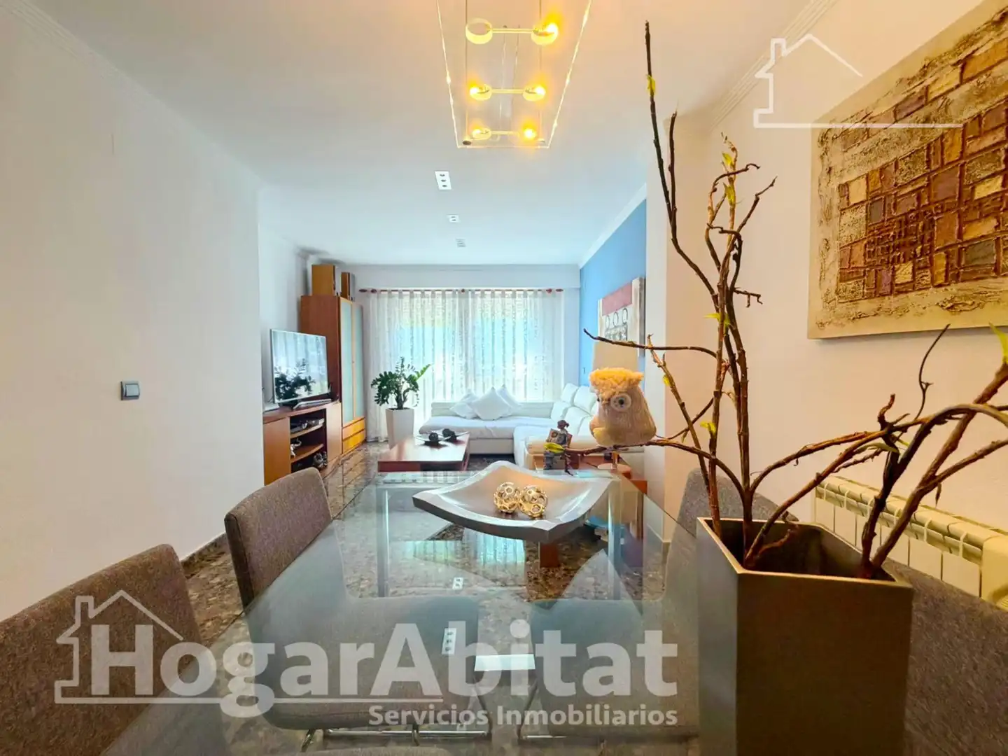 Living room of Flat for sale in Alboraya  with Air Conditioner, Heating and Terrace