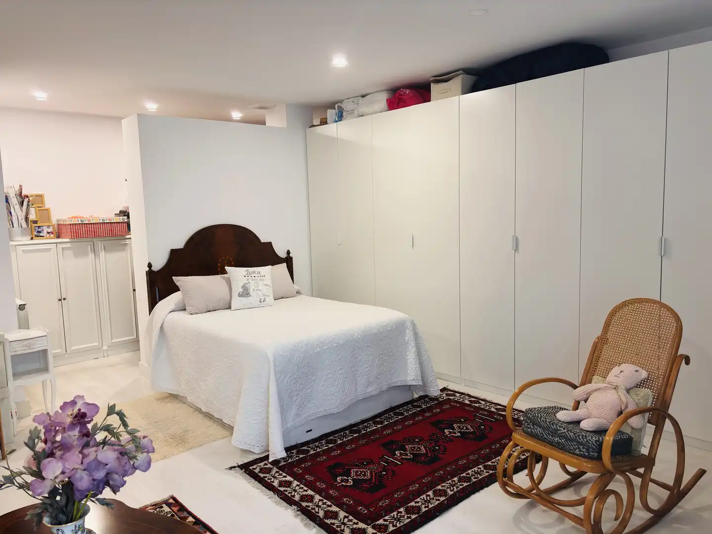 Schlafzimmer von Wohnungen zum Verkauf in Boadilla del Monte mit Klimaanlage, Heizung und Privatgarten
