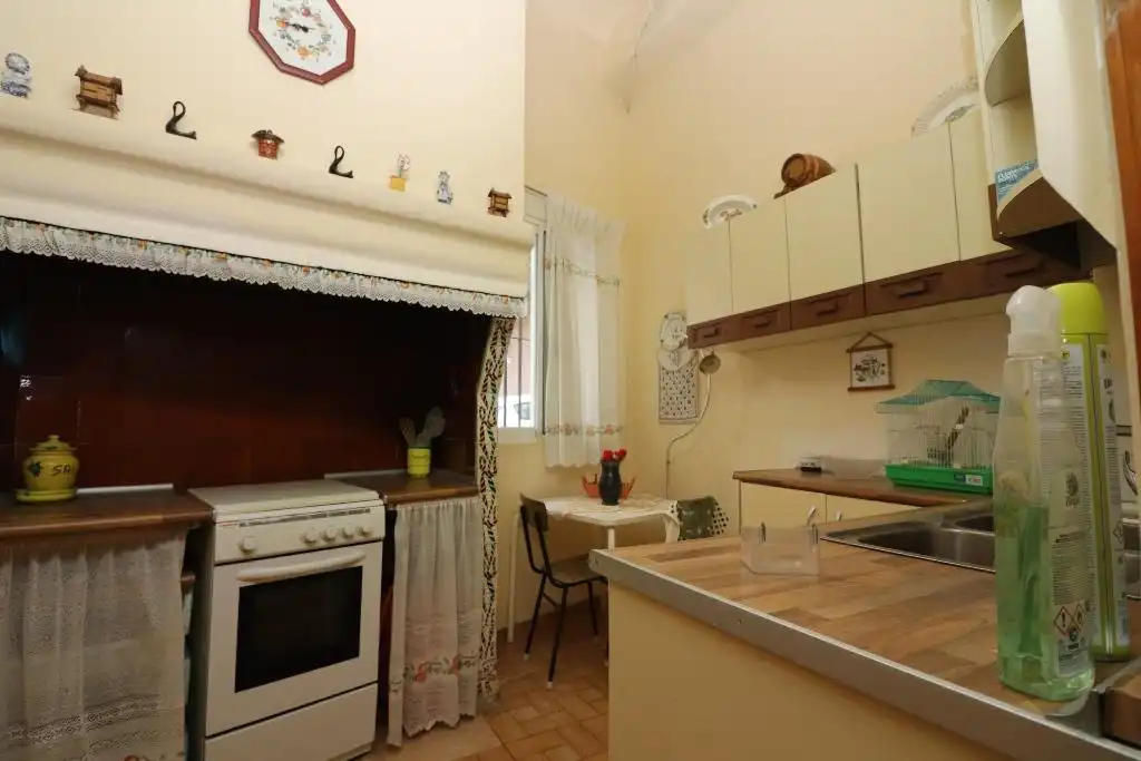 Cuina de Casa o xalet en venda en Macastre amb Moblat