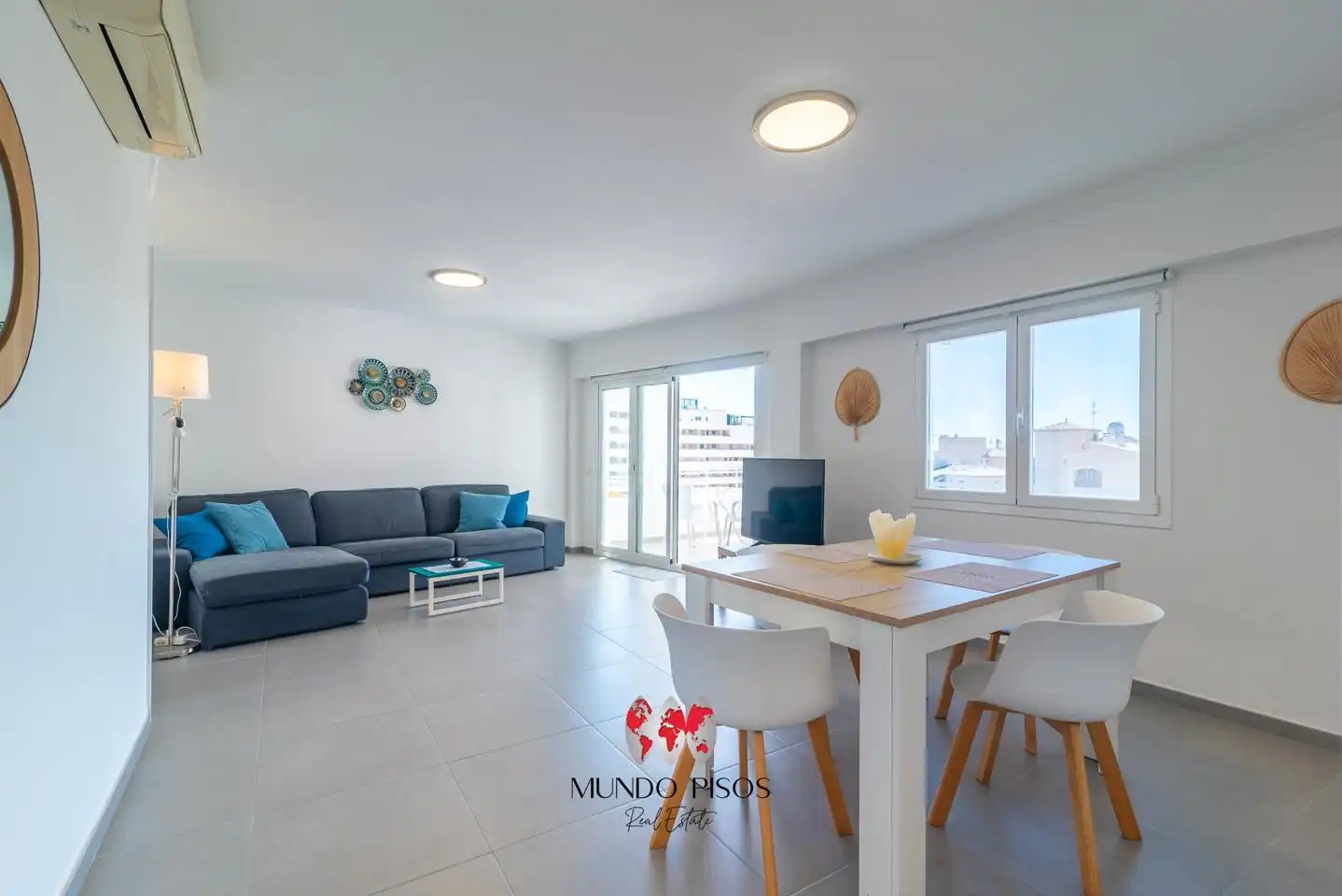 Sala de estar de Piso en venta en Calvià con Aire acondicionado, Calefacción y Terraza