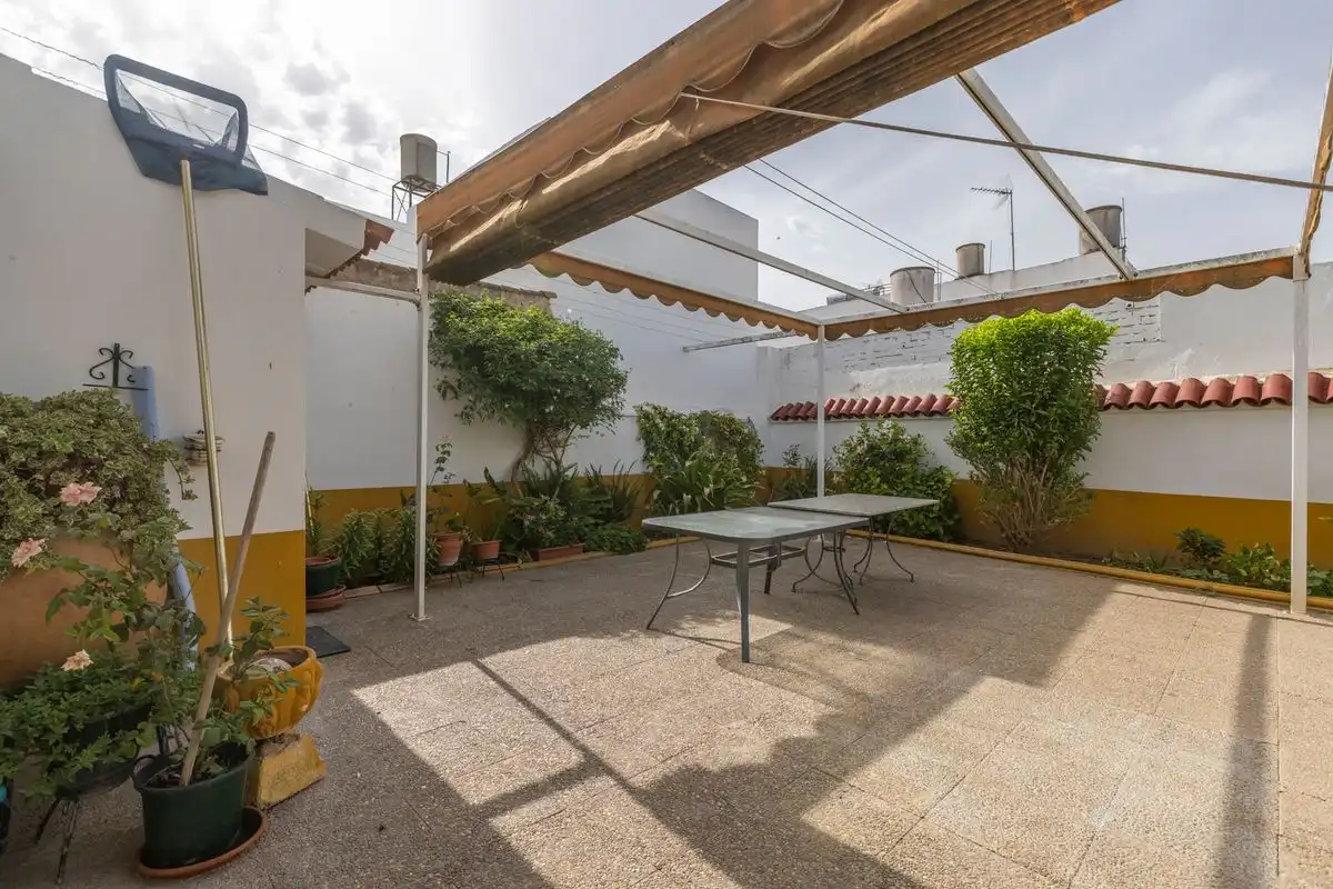 Terrasse von Maisonette zum Verkauf in Bollullos de la Mitación mit Heizung, Privatgarten und Abstellraum