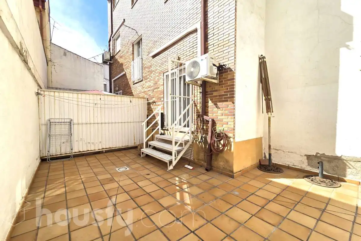 Terraza de Piso de alquiler en Madrid con Aire acondicionado, Calefacción y Trastero