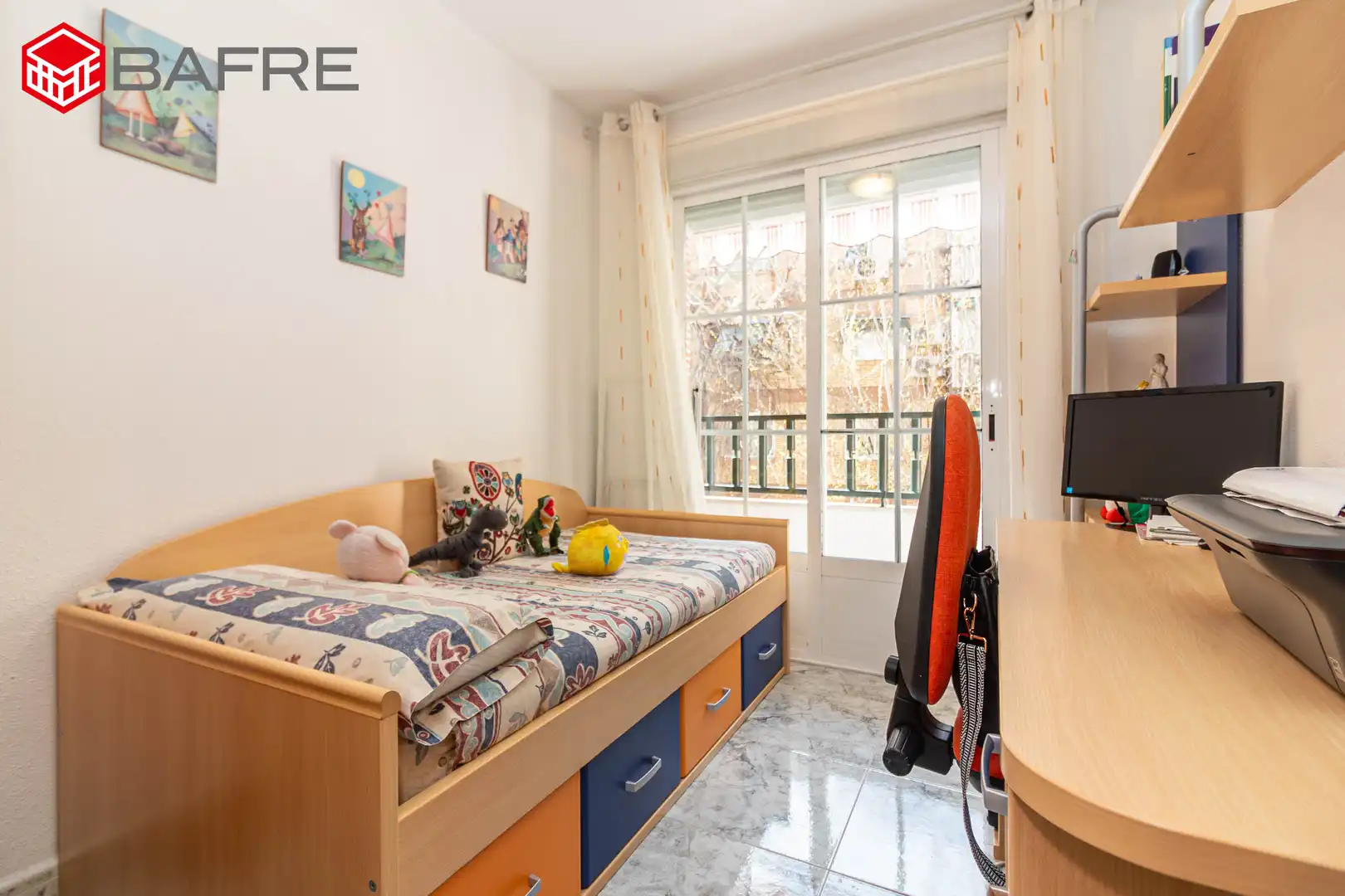 Bedroom of Flat for sale in Valdemoro  with Air Conditioner and Terrace