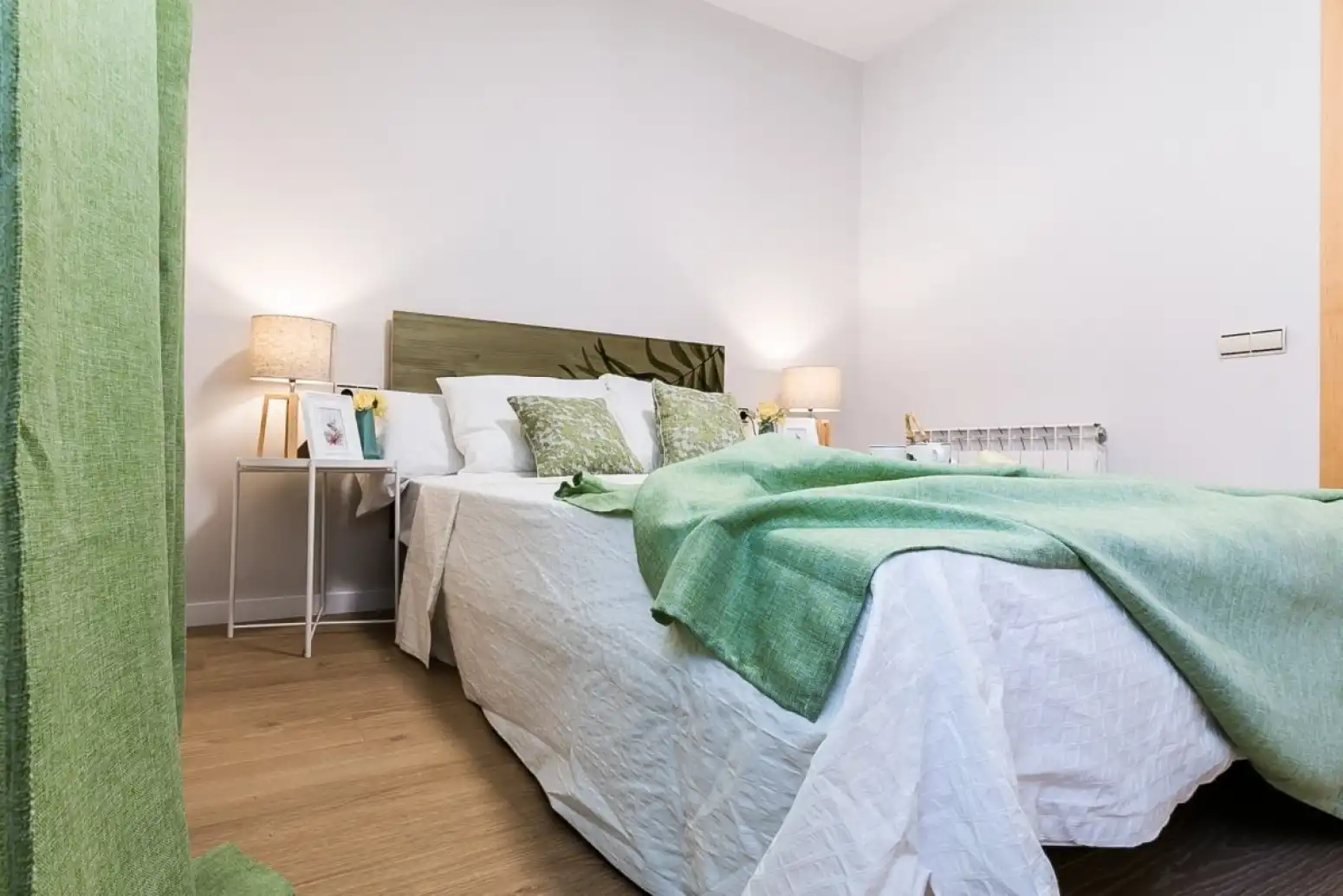 Schlafzimmer von Wohnung zum Verkauf in Terrassa mit Klimaanlage, Heizung und Parkett