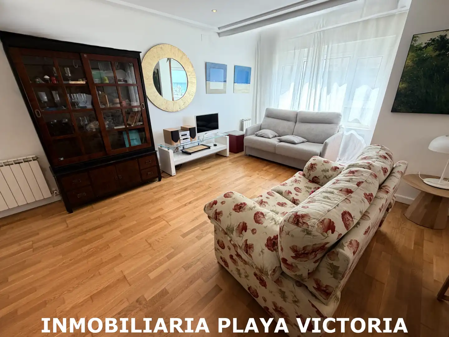 Living room of Flat for sale in Cádiz  with Air Conditioner, Heating and Parquet flooring