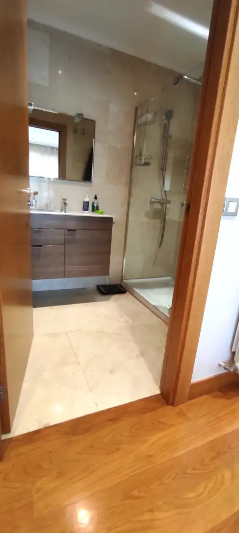 Bathroom of Flat for sale in Ortuella  with Heating, Terrace and Storage room