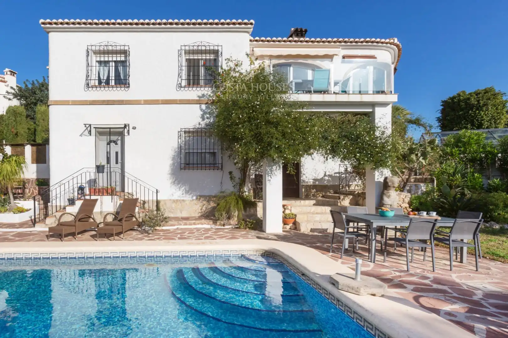 Exterior view of Houses for sale in Jávea / Xàbia  with Heating, Private garden and Terrace