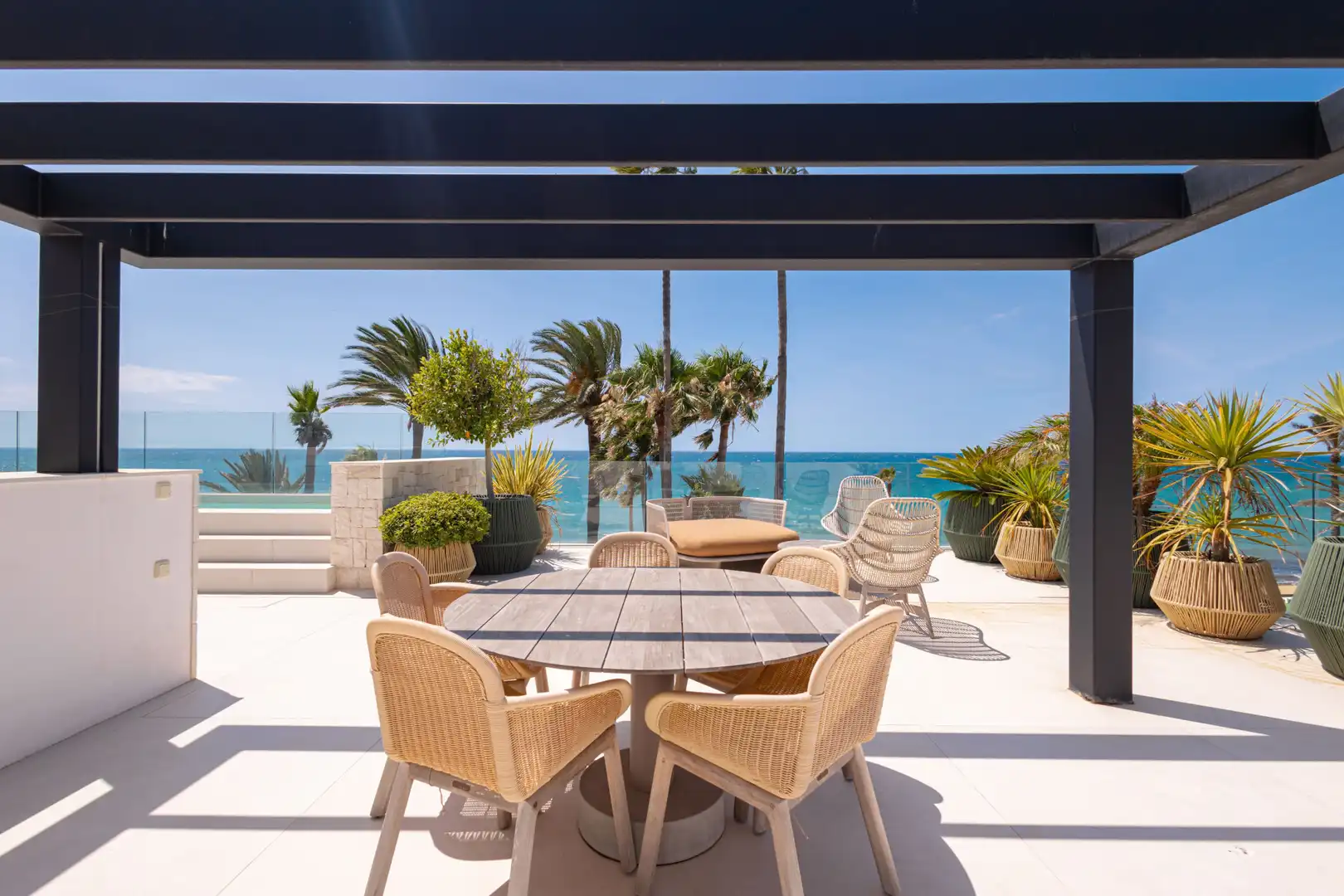 Terraza de Casa o chalet en venta en Marbella con Aire acondicionado, Terraza y Trastero