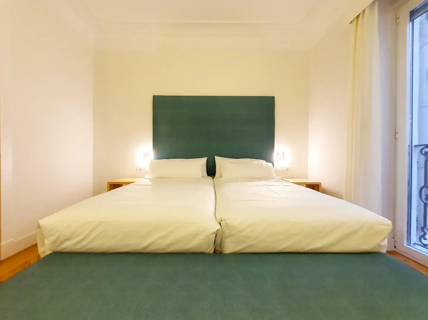 Schlafzimmer von Wohnungen zur Miete in Madrid mit Klimaanlage, Heizung und Möbliert