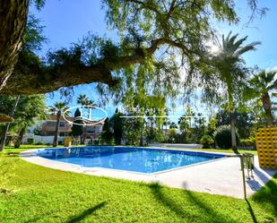 Exterior view of Apartment for sale in Chiclana de la Frontera  with Air Conditioner, Heating and Private garden