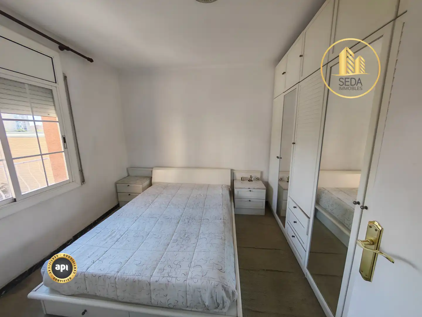 Bedroom of Flat for sale in Terrassa