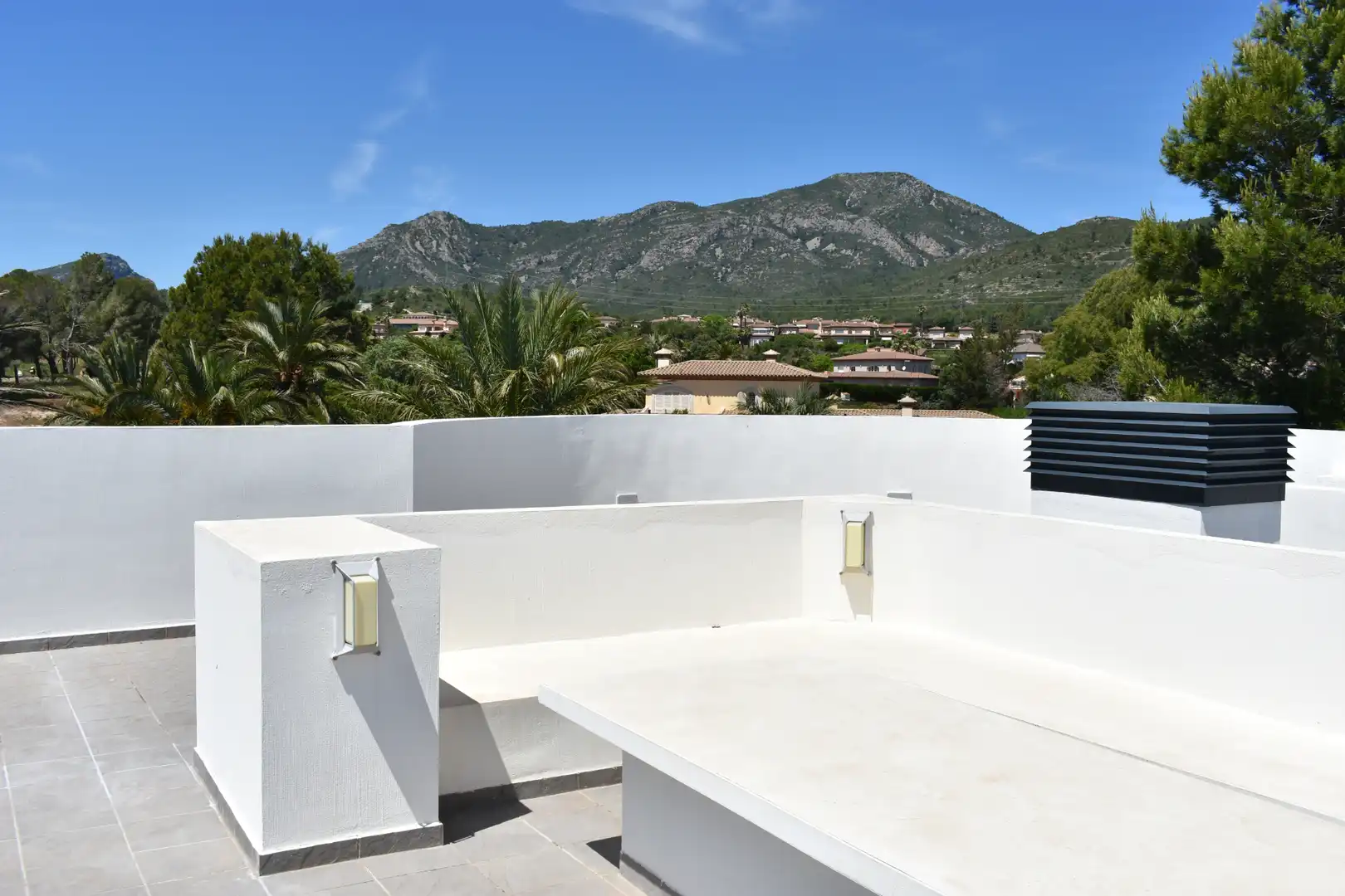Terraza de Casa o chalet en venta en Mont-roig del Camp con Aire acondicionado, Calefacción y Jardín privado