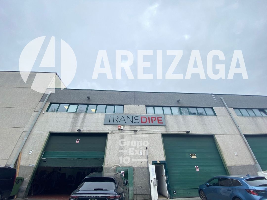 Vista exterior de Nau industrial de lloguer en Irun 