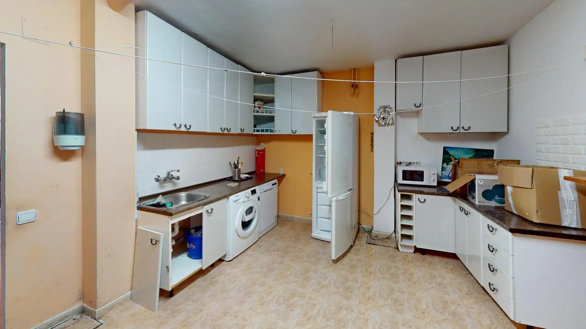 Cocina de Casa adosada en venta en El Molar (Madrid) con Calefacción, Jardín privado y Terraza