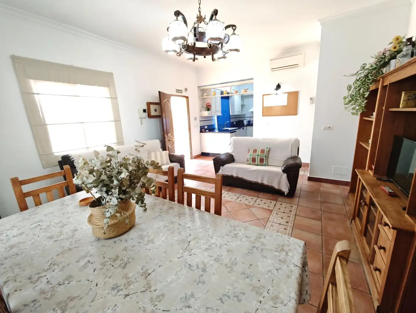 Comedor de Finca rústica en venta en Cártama con Aire acondicionado, Calefacción y Jardín privado