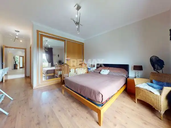Dormitori de Casa o xalet en venda en A Cañiza   amb Calefacció, Jardí privat i Parquet