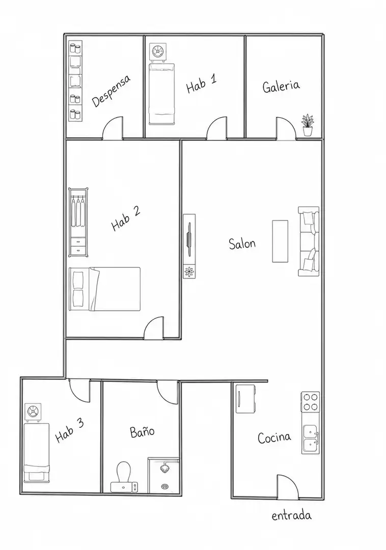 Wohnung zum Verkauf in Calle Santa Engracia, imagen 16
