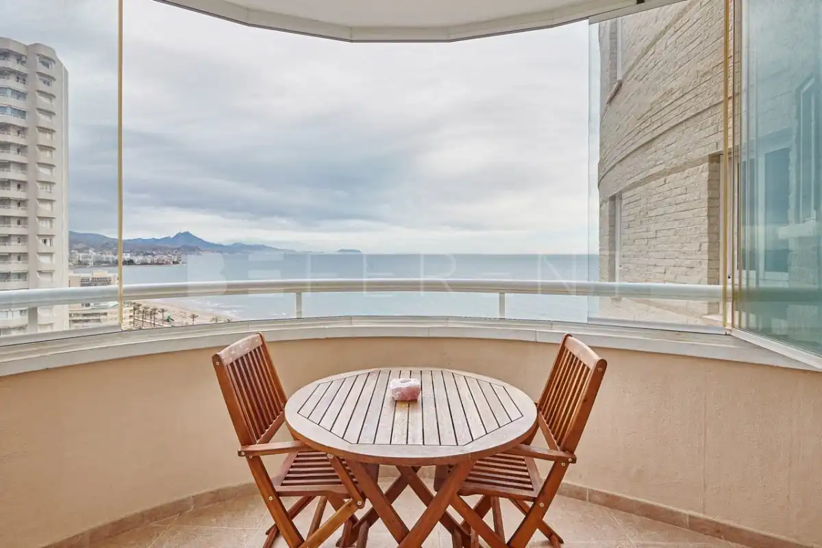Bedroom of Apartments for rent in El Campello  with Air Conditioner, Heating and Private garden