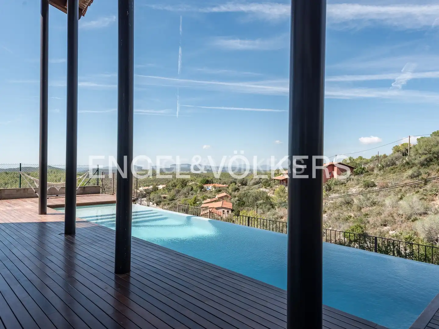 Terrassa de Casa o xalet en venda en Olivella amb Aire condicionat, Calefacció i Jardí privat