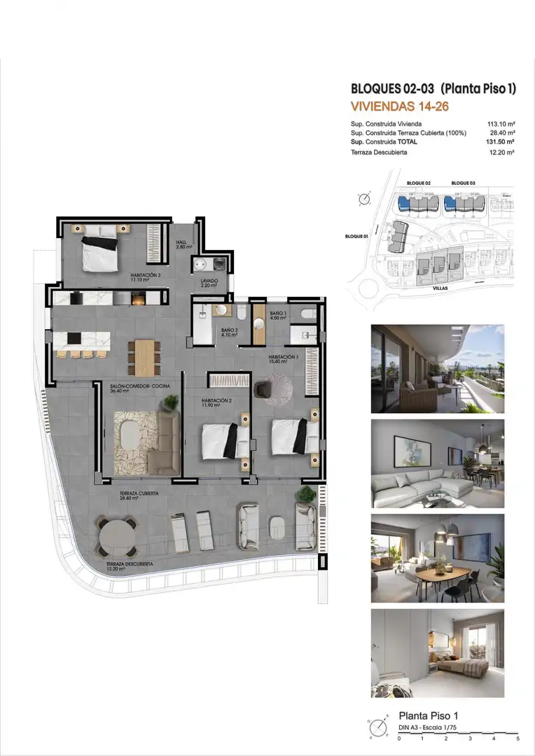 Appartement compact avec piscine à vendre à Balcón de Finestrat - Terra Marina, imagen 36