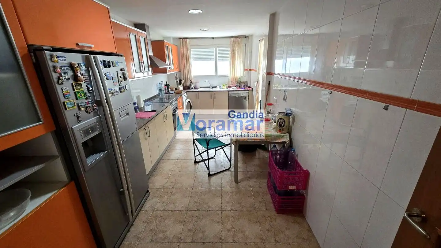 Cocina de Casa adosada en venta en Xeresa con Aire acondicionado, Calefacción y Terraza