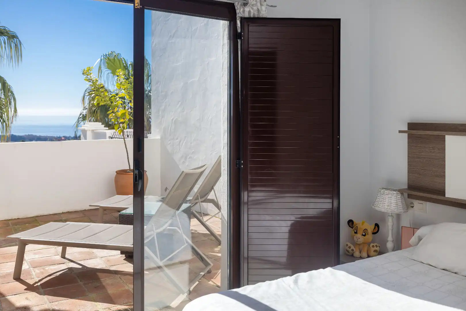 Bedroom of Attic for sale in Marbella  with Air Conditioner, Heating and Terrace