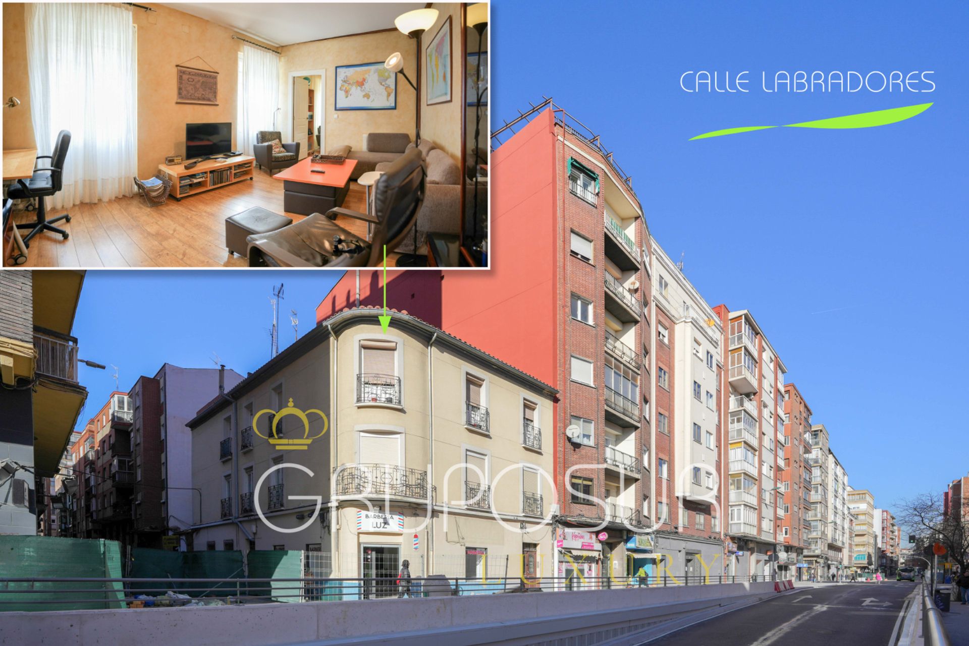 Exterior view of Flat for sale in Valladolid Capital  with Heating, Parquet flooring and Terrace