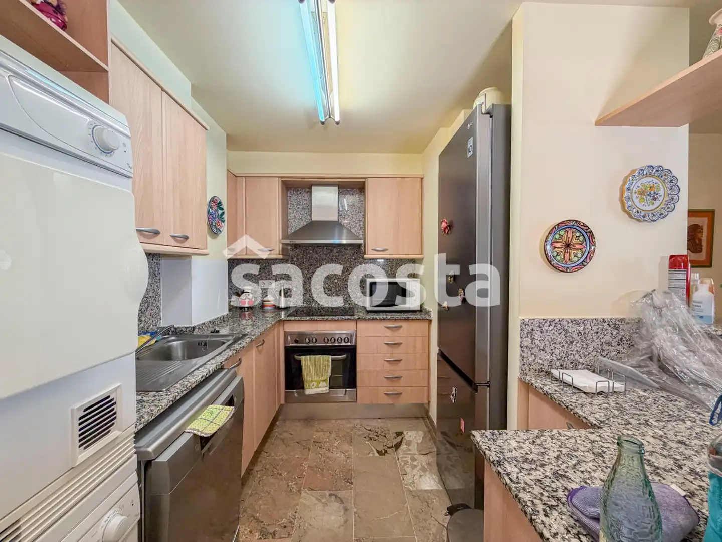 Kitchen of Flat for sale in Lloret de Mar  with Air Conditioner, Heating and Private garden