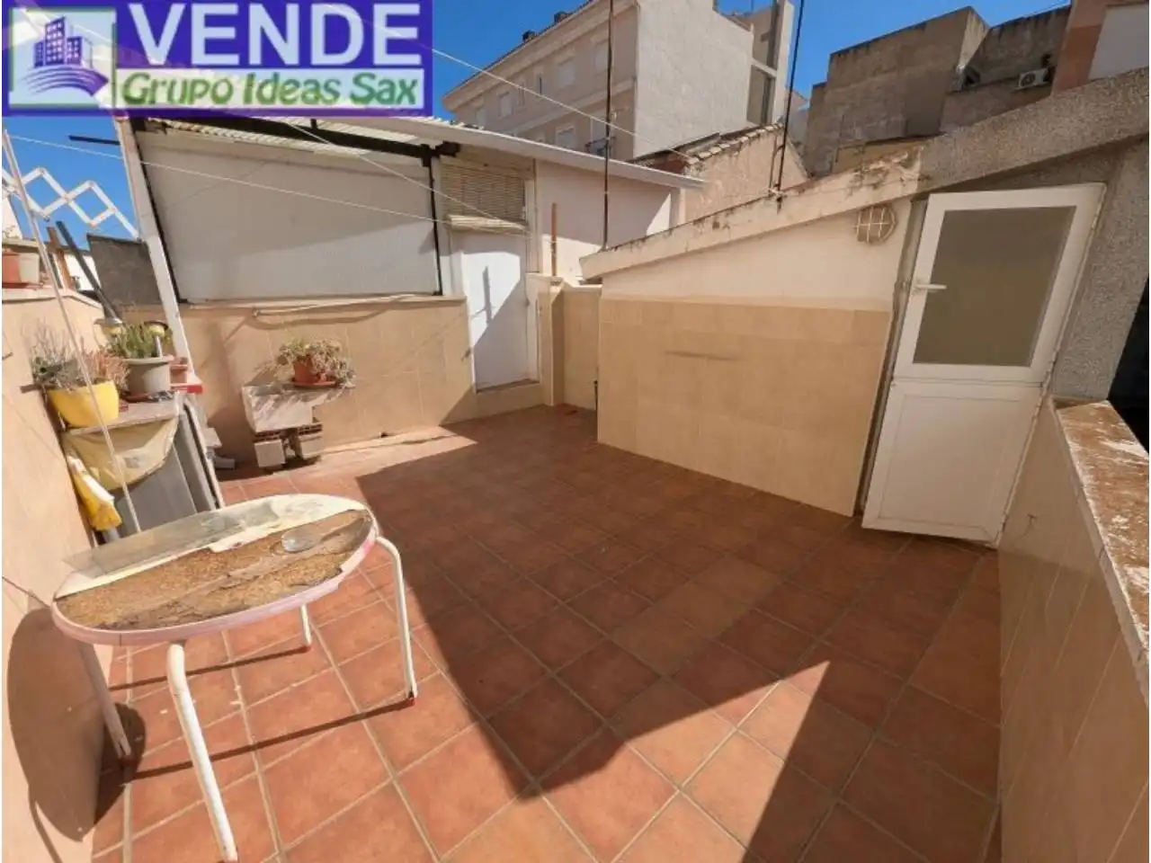 Terraza de Casa adosada en venta en Sax con Terraza