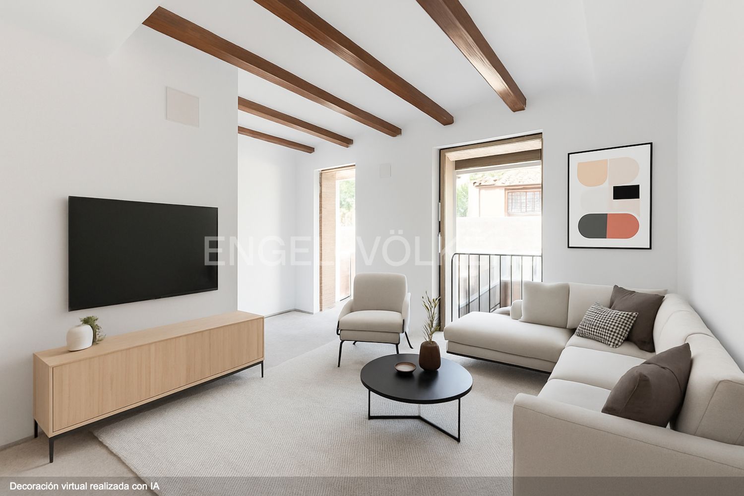 Sala d'estar de Casa o xalet en venda en  Valencia Capital amb Aire condicionat, Calefacció i Terrassa