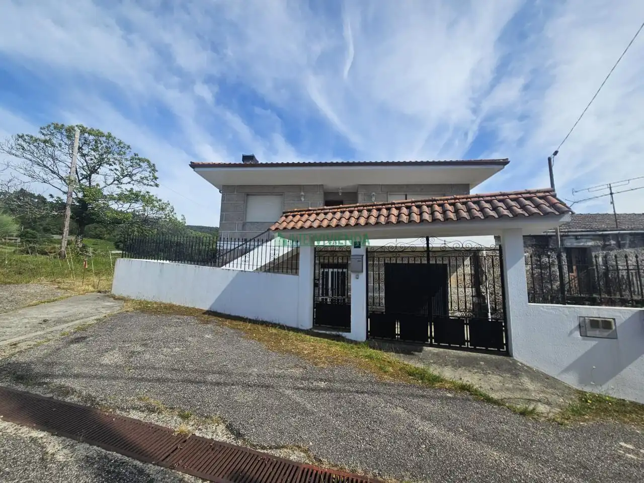 Vista exterior de Casa o chalet en venta en Covelo con Calefacción, Jardín privado y Terraza