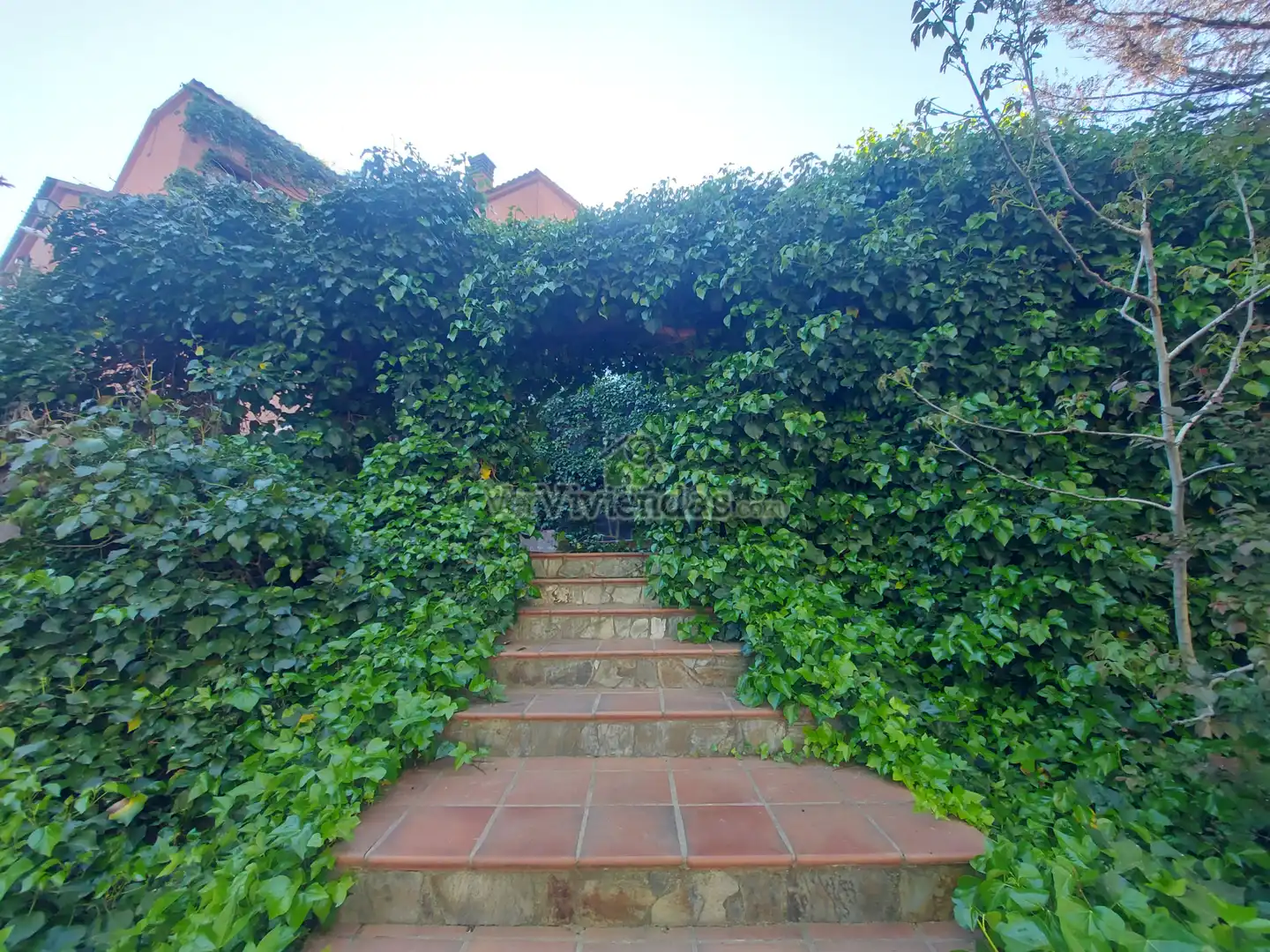 Jardín de Casa o chalet en venta en Vallirana con Calefacción, Jardín privado y Terraza