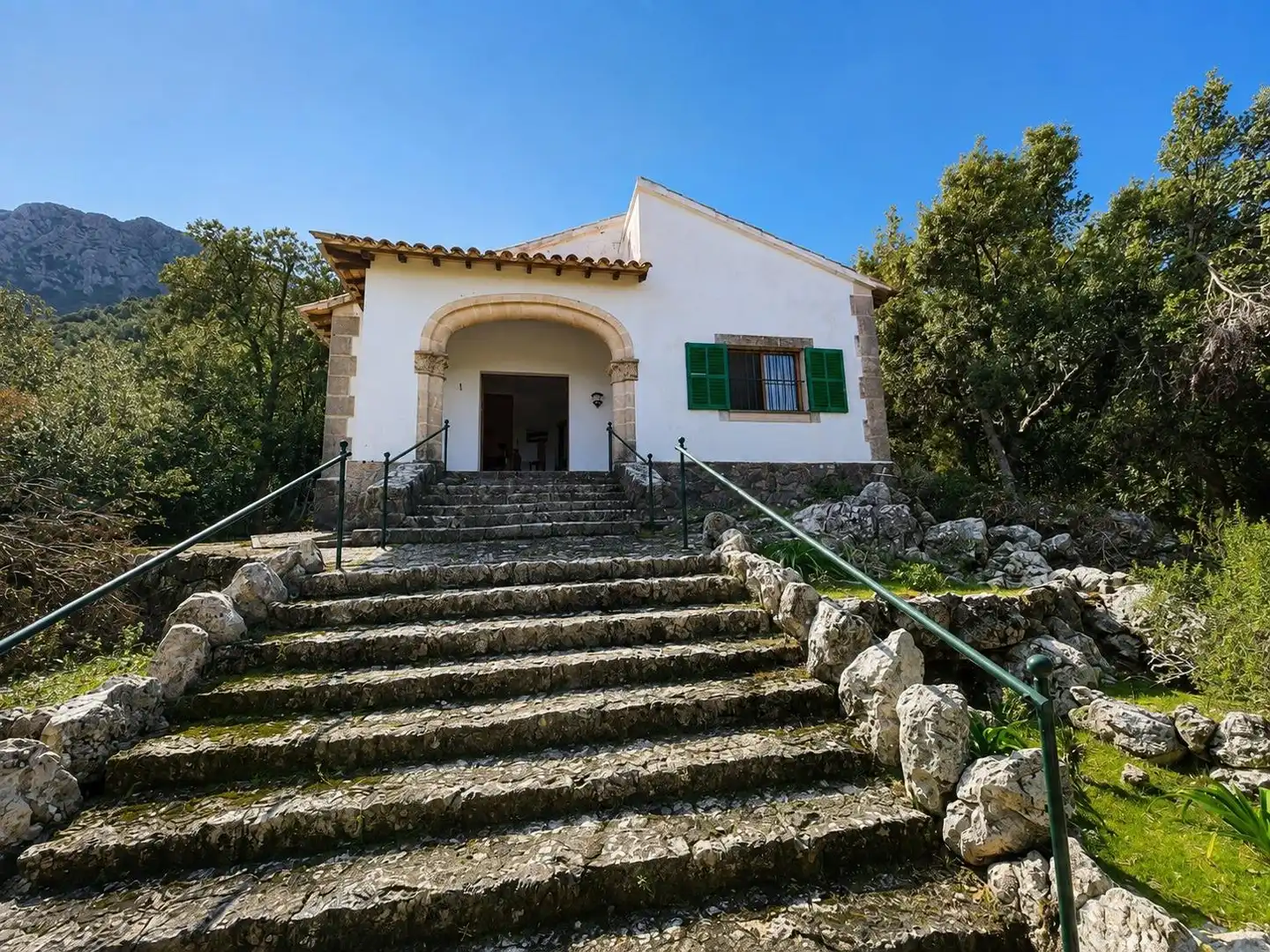 Exterior view of Country homes for sale in Escorca  with Private garden and Terrace