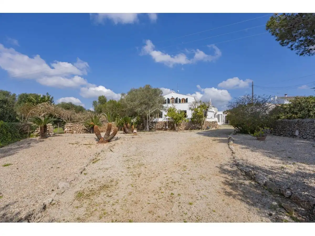 Exterior view of Country homes for sale in Maó - Mahón  with Private garden, Terrace and Swimming Pool