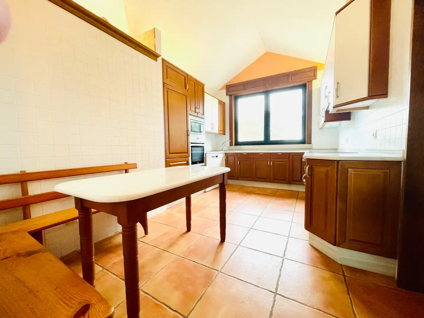 Cocina de Finca rústica en venta en Soutomaior con Calefacción, Jardín privado y Terraza