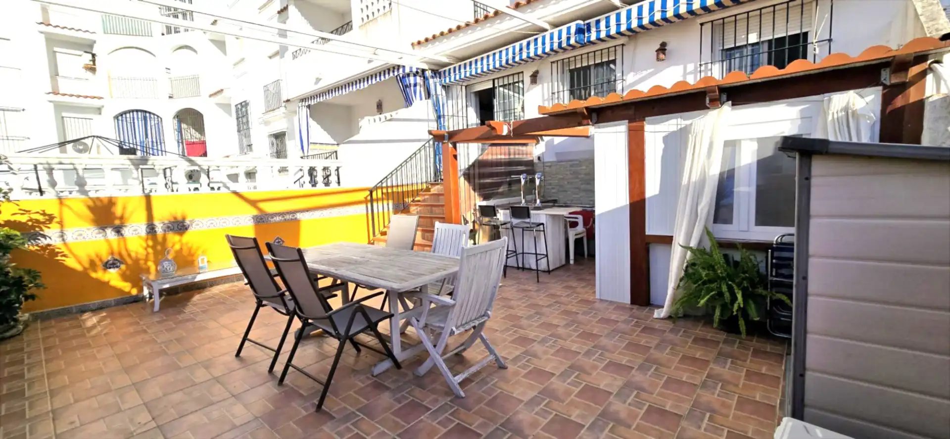 Jardín de Apartamento en venta en El Portil con Aire acondicionado, Piscina y Amueblado