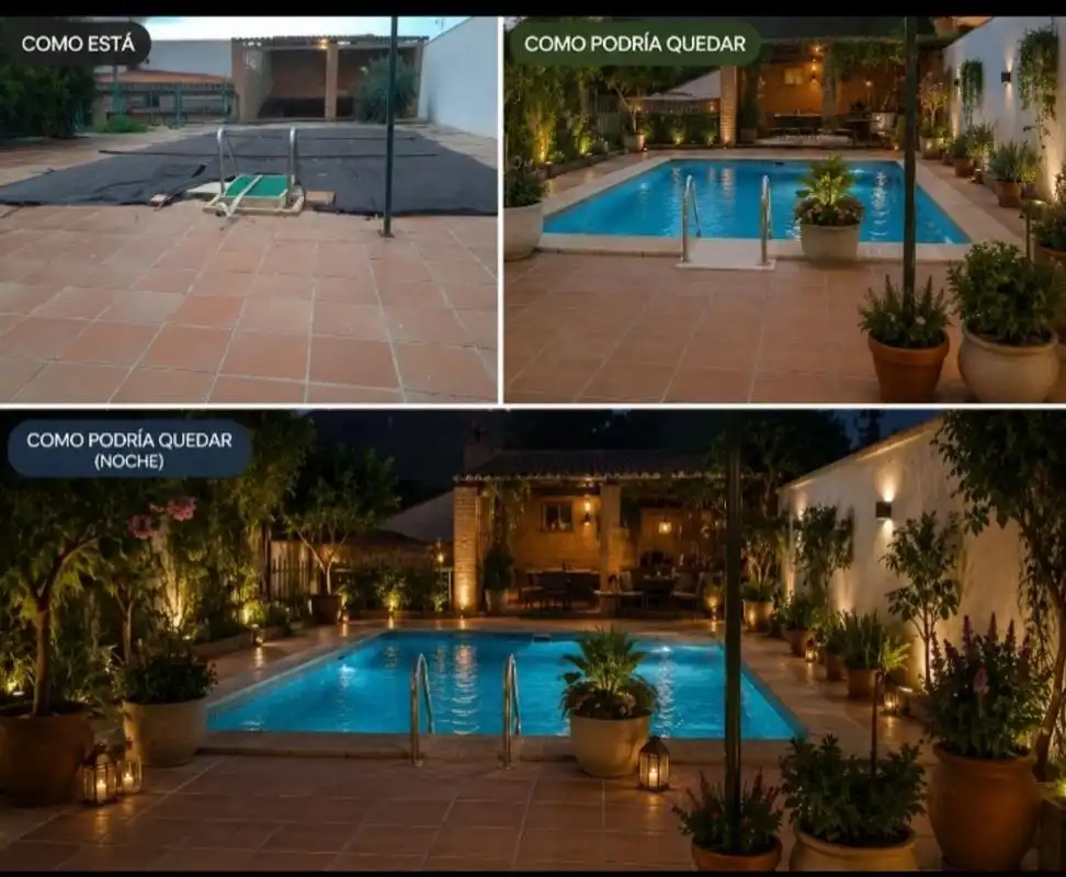 Piscina de Finca rústica en venda en Horcajo de los Montes amb Calefacció, Jardí privat i Terrassa