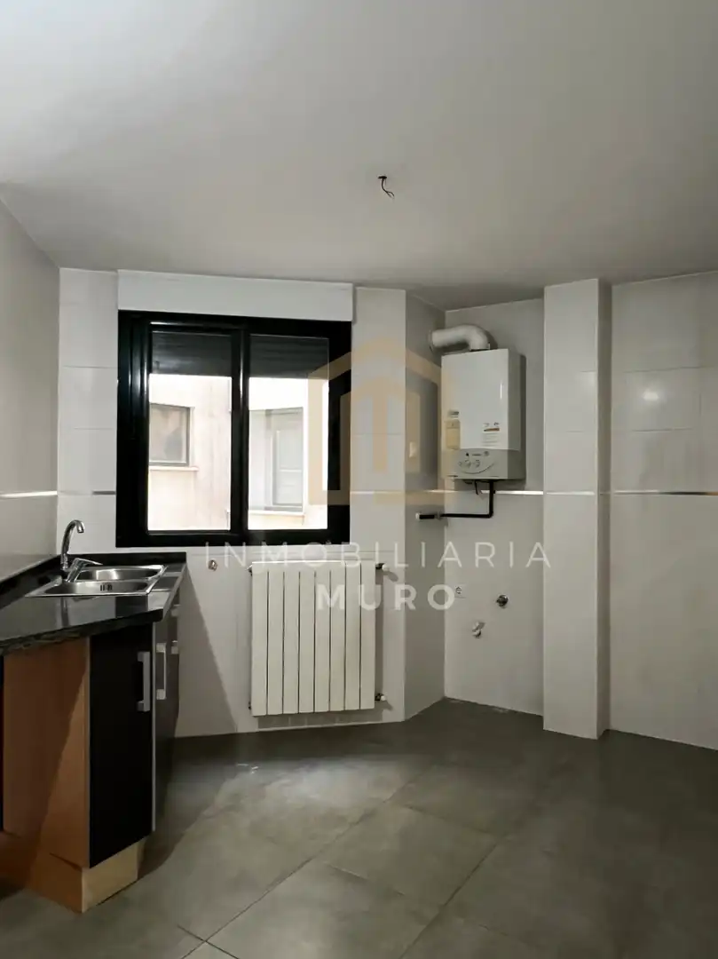 Küche von Wohnung zum Verkauf in Muro de Alcoy mit Heizung, Abstellraum und Balkon