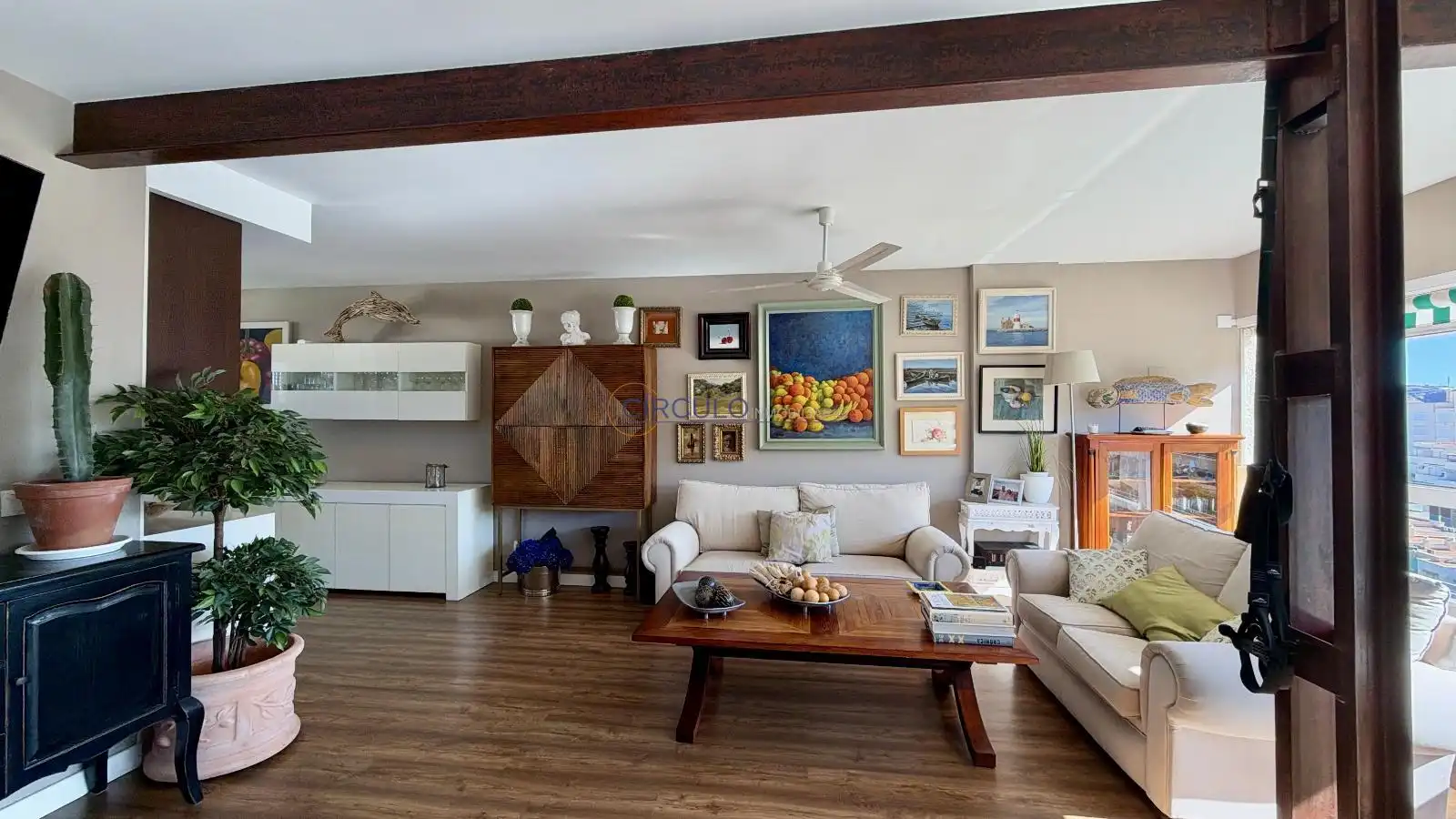 Sala de estar de Piso en venta en Águilas con Amueblado