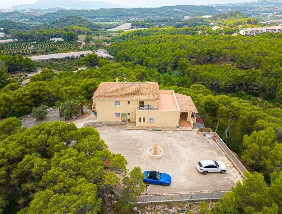 Vista exterior de Casa o chalet en venta en Altea con Aire acondicionado, Jardín privado y Trastero