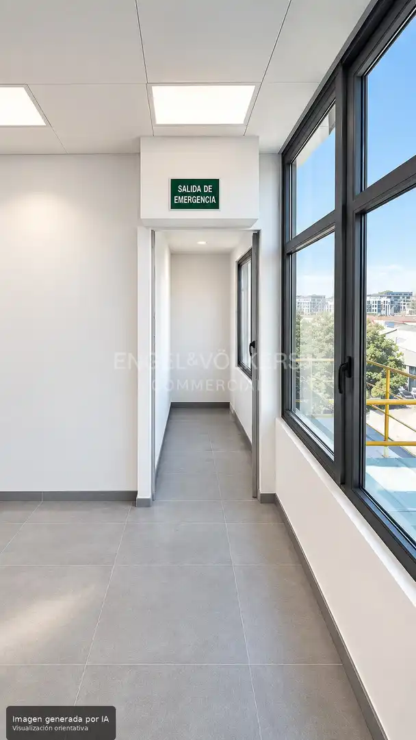 Terraza de Oficina de alquiler en Centre - Sant Josep - Sanfeliu