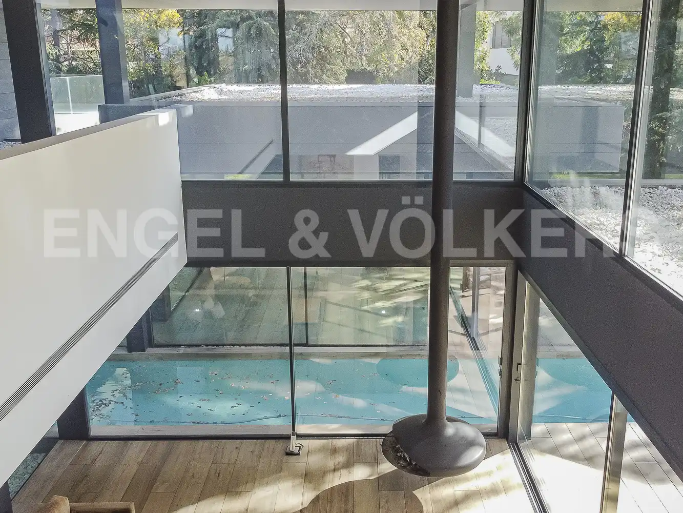 Piscina de Casa o xalet de lloguer en Sant Cugat del Vallès amb Aire condicionat, Calefacció i Jardí privat