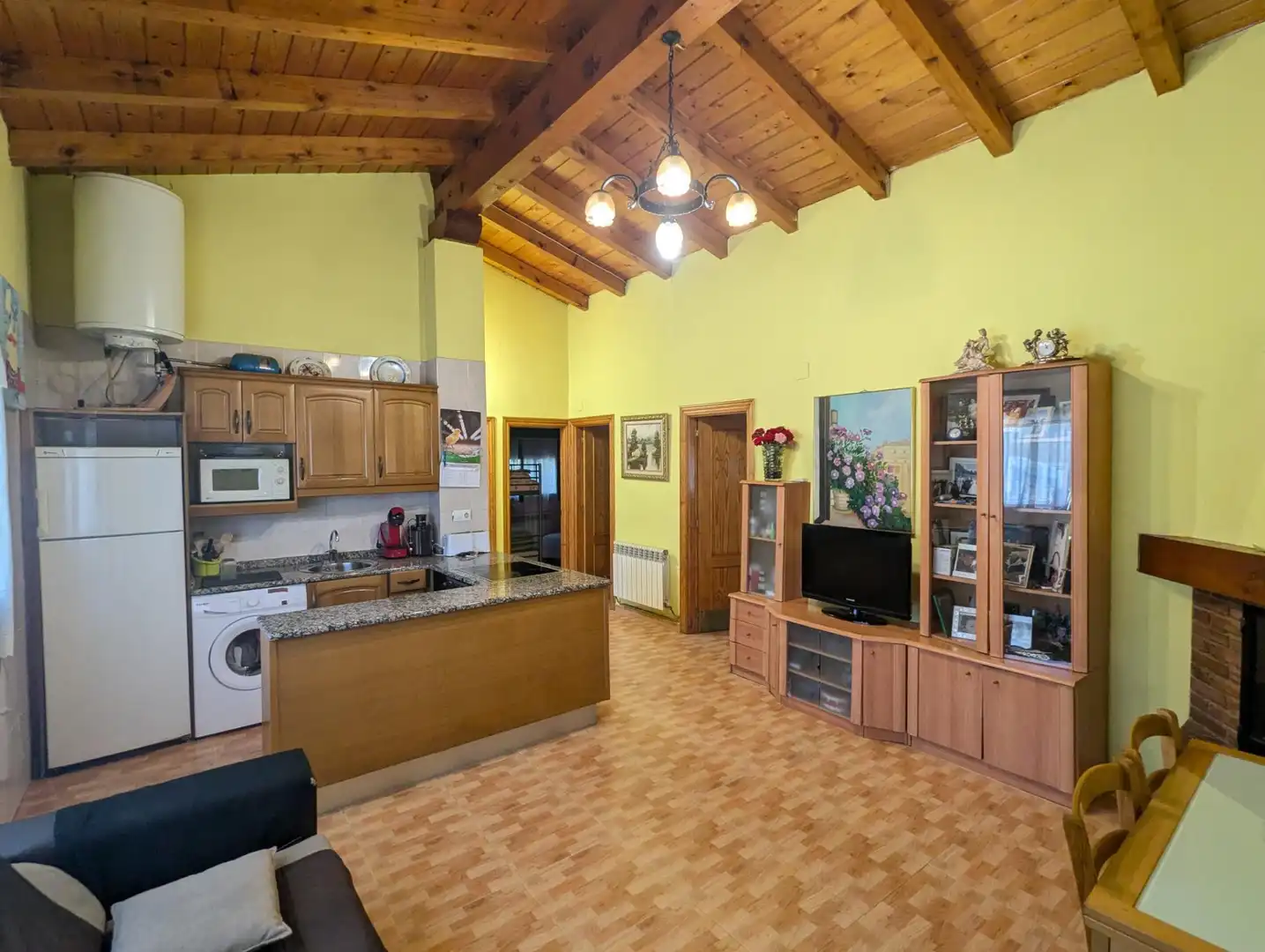 Cocina de Finca rústica en venta en Lerín con Jardín privado, Piscina y Amueblado