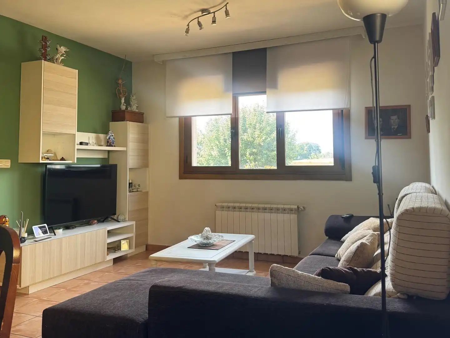 Sala de estar de Casa o chalet en venta en Lalín con Calefacción, Jardín privado y Amueblado