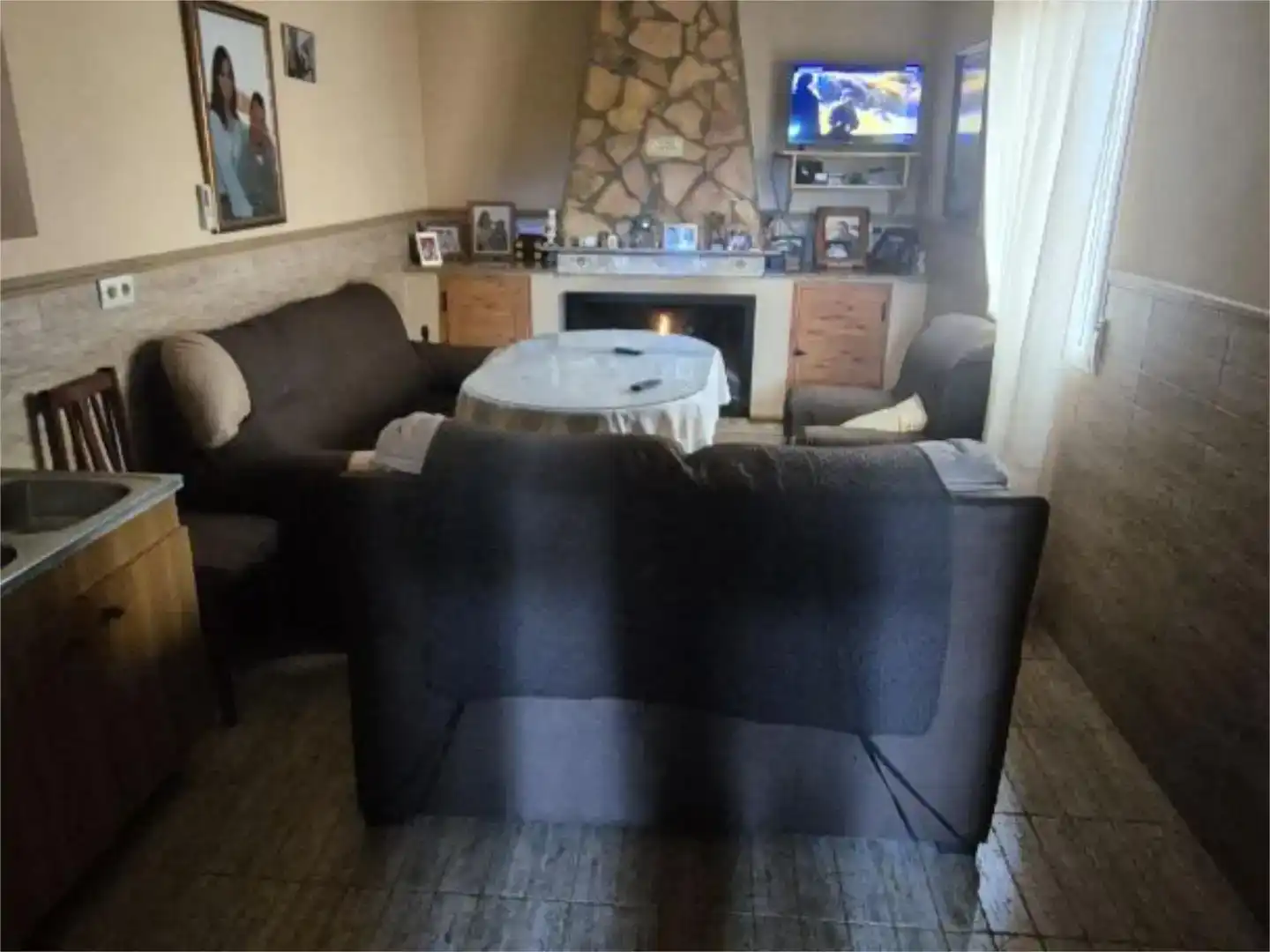 Sala de estar de Piso en venta en Jódar con Aire acondicionado, Trastero y Amueblado