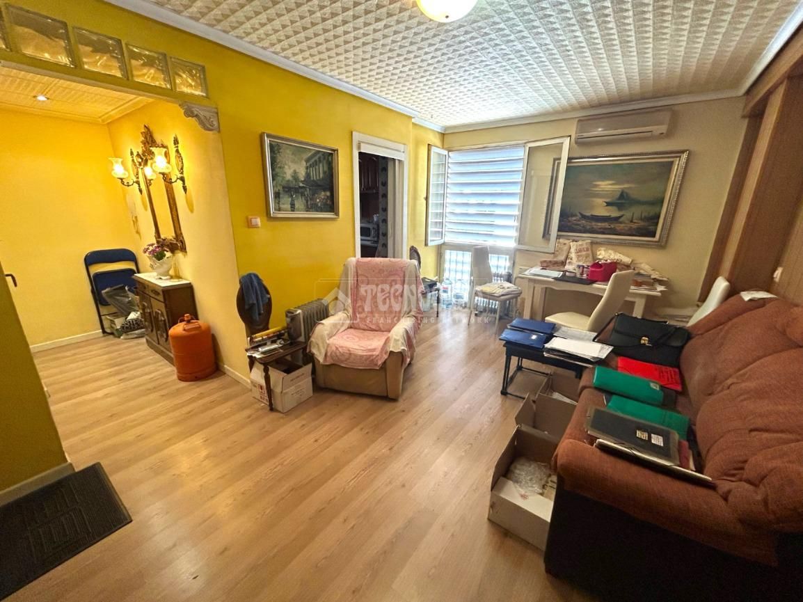 Sala d'estar de Pis en venda en  Valencia Capital amb Aire condicionat i Parquet