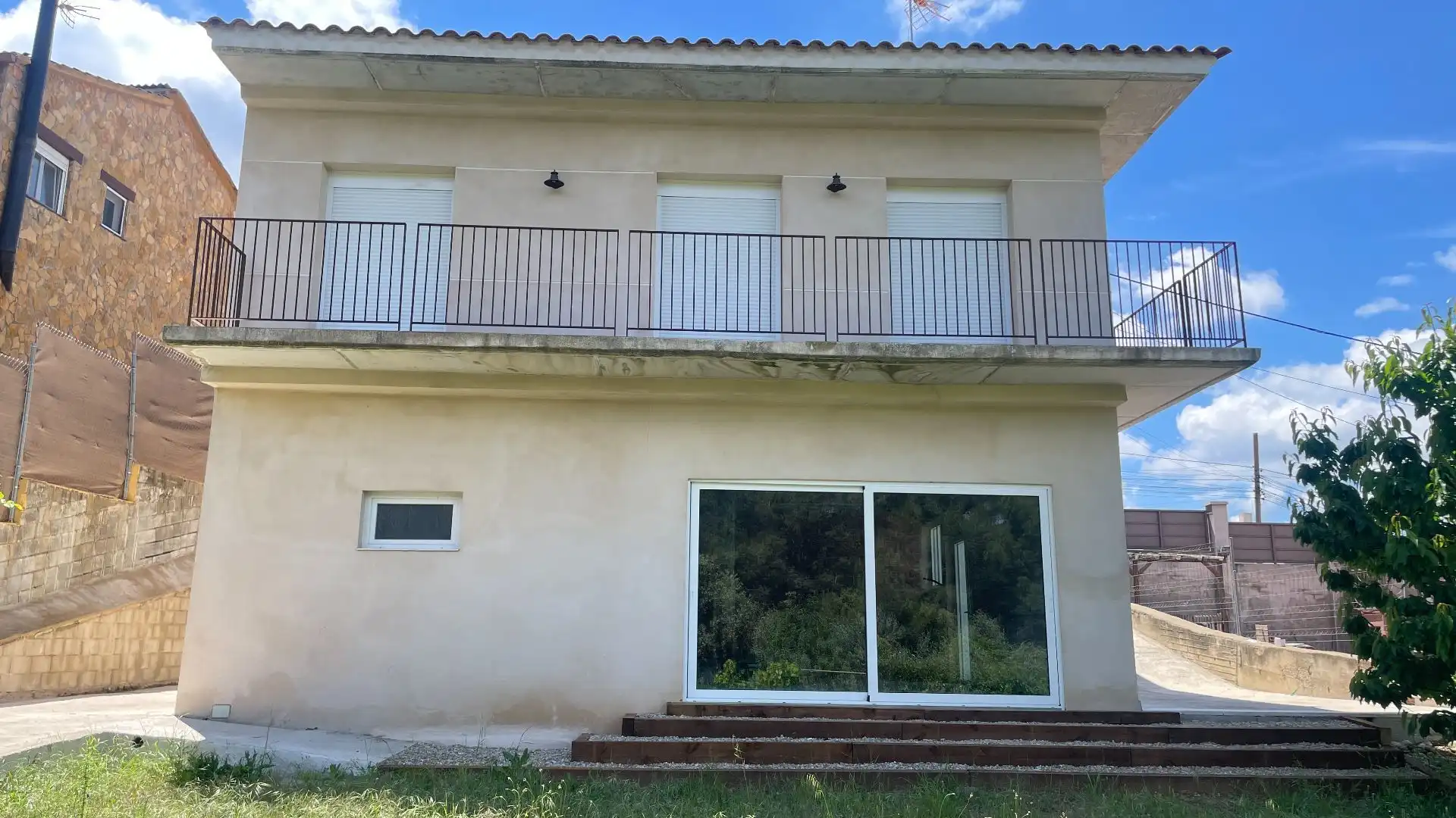 Vista exterior de Casa o chalet de alquiler en Terrassa con Calefacción, Jardín privado y Terraza