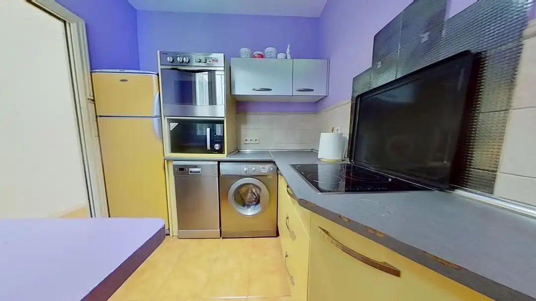 Kitchen of Apartments for rent in Madrid  with Air Conditioner and Heating