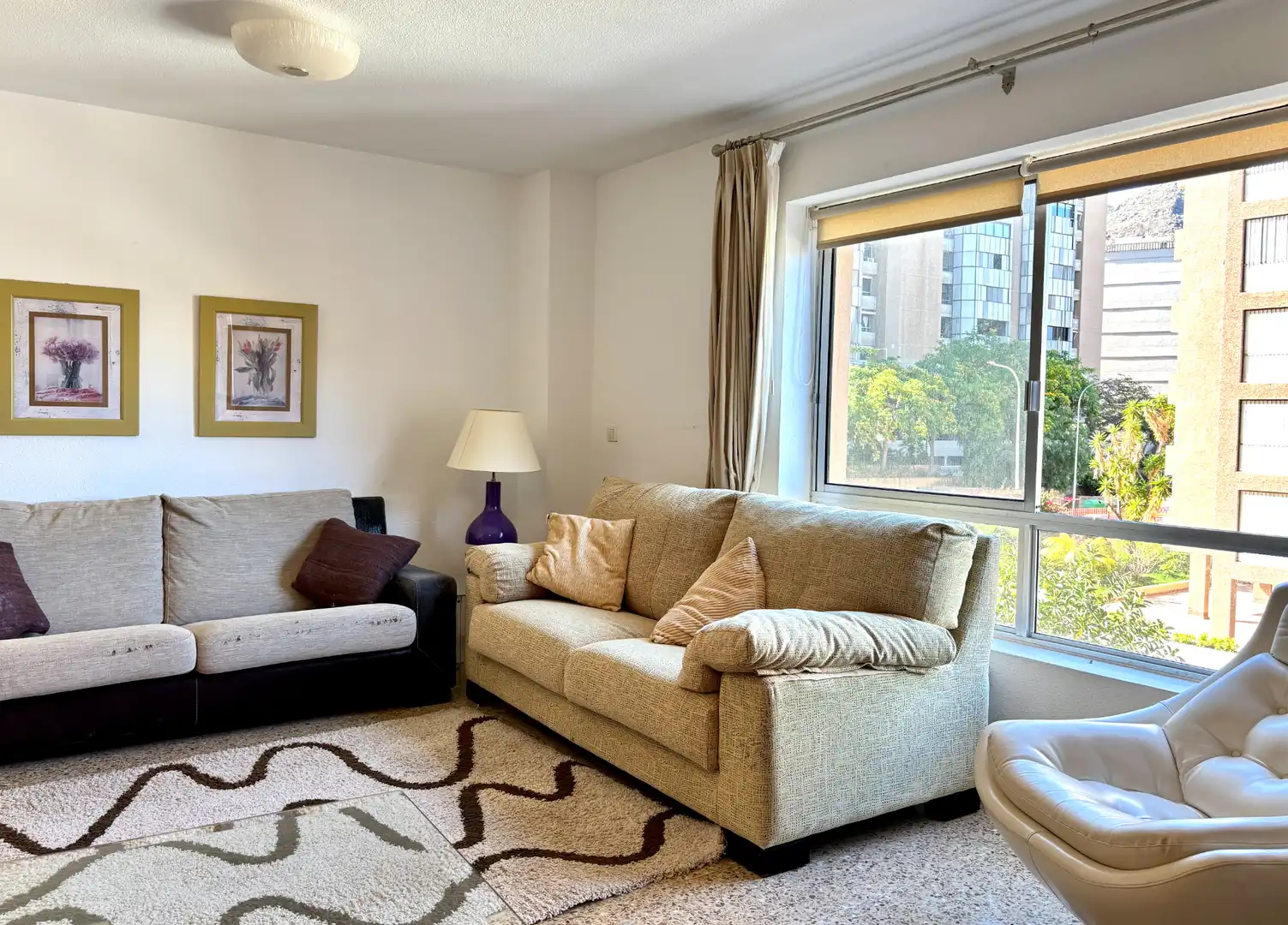 Sala de estar de Piso en venta en Santa Cruz de Tenerife con Terraza y Amueblado